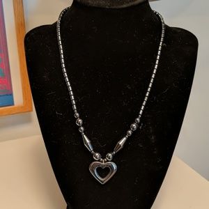 Beadsd Heart Necklace